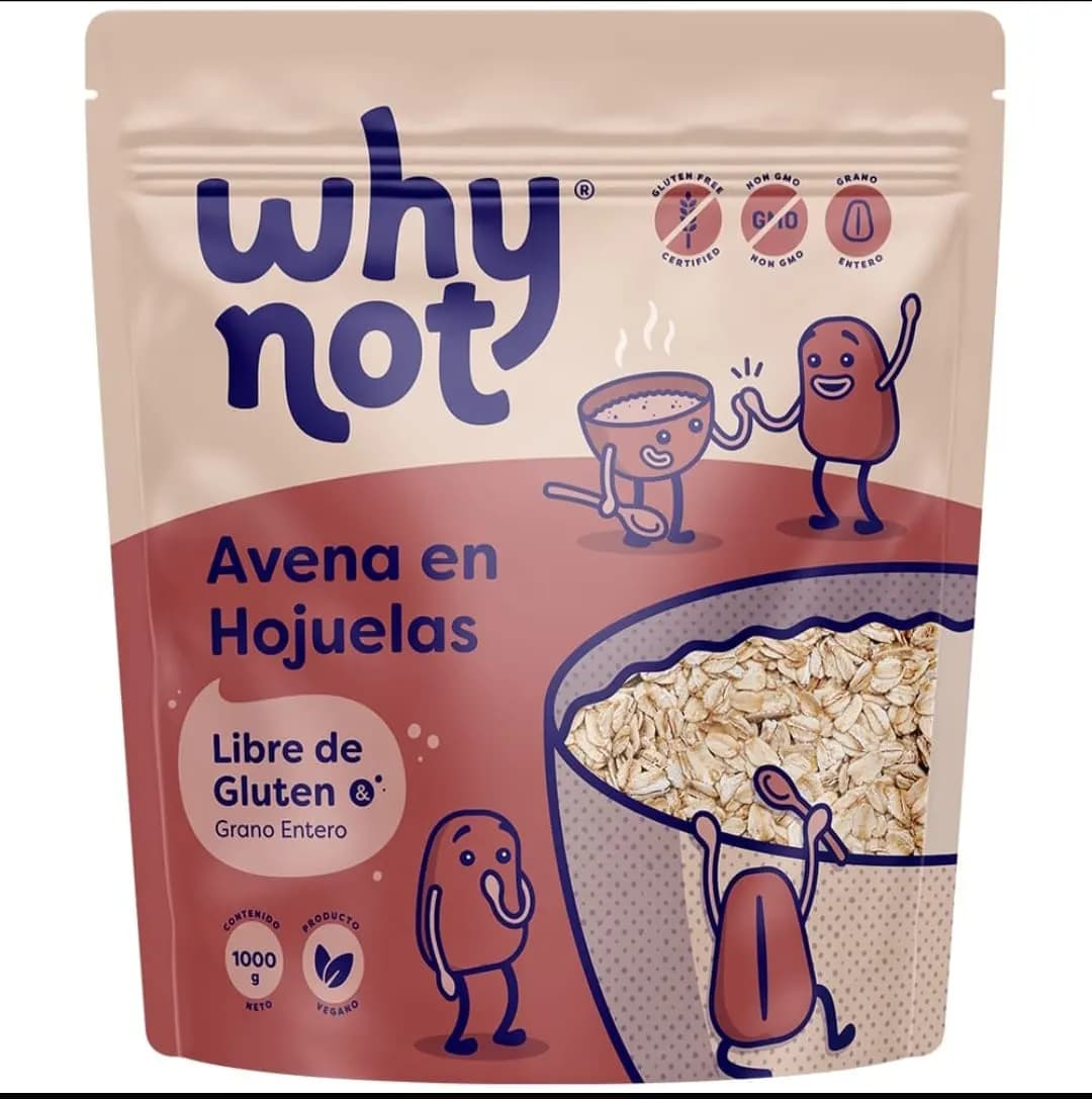 Avena en hojuelas 1 kg
