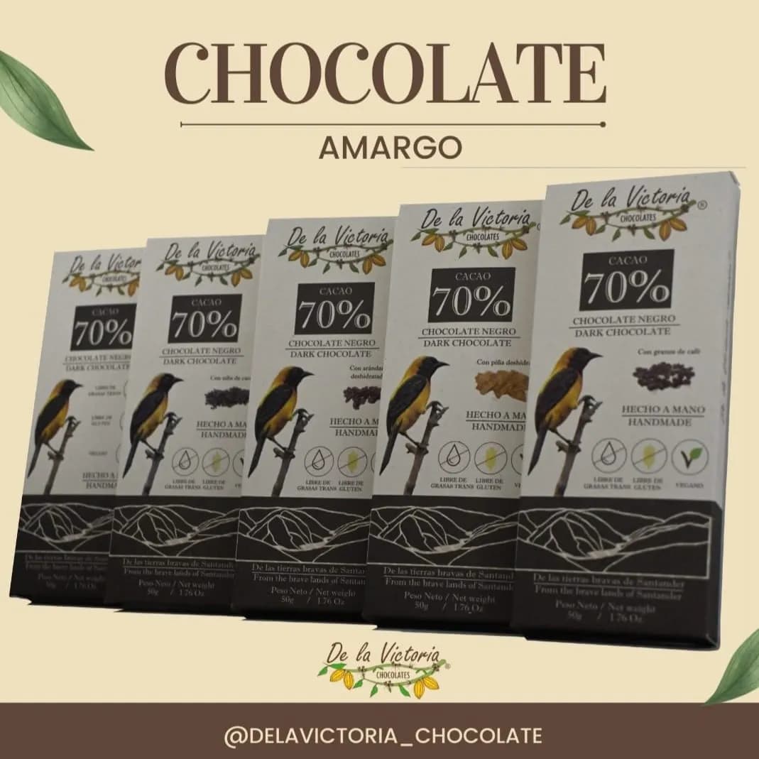 Barras de chocolate 80%