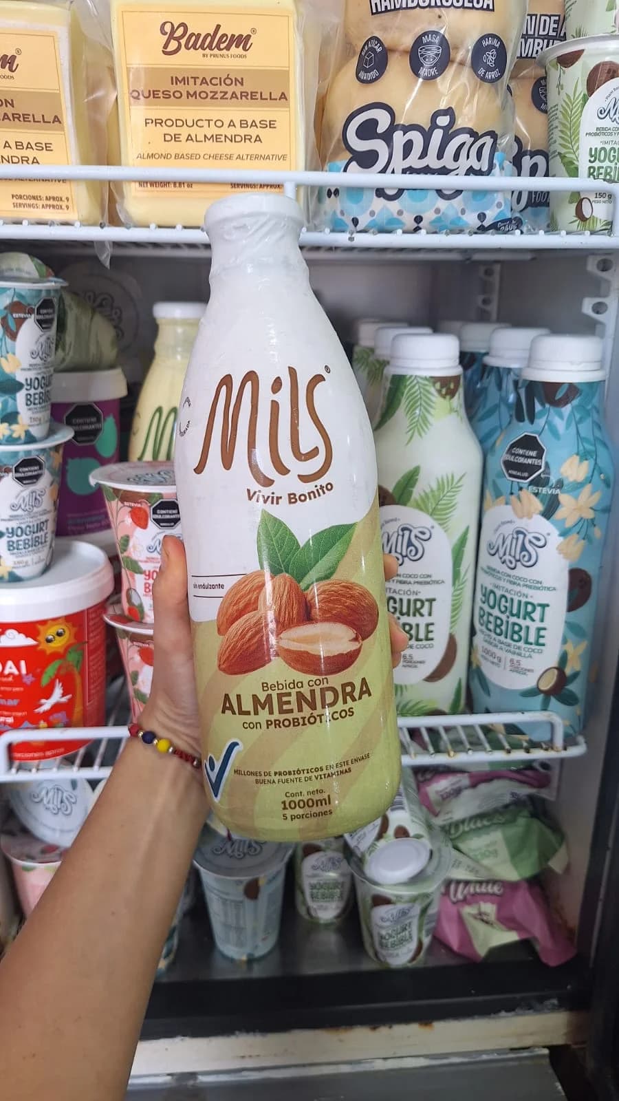 Bebida con almendras sin endulzante * 1 lt* con próbioticos apta para APLV