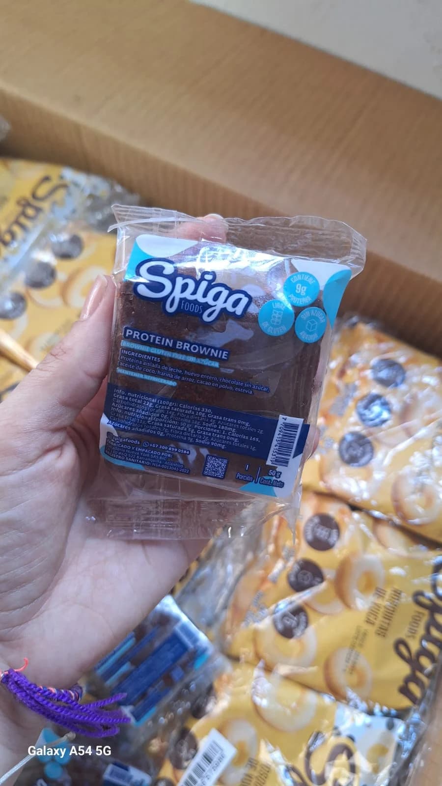 Brownie Proteico 50 grs