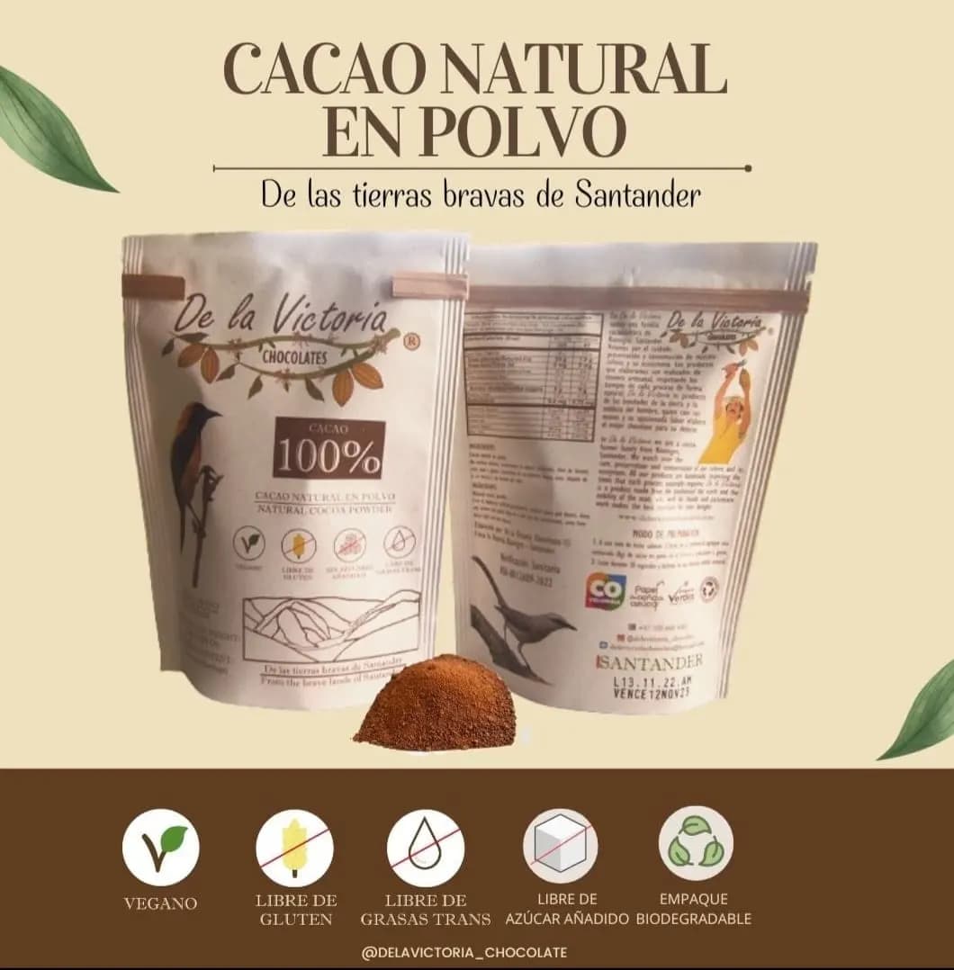 Cacao 100% en polvo