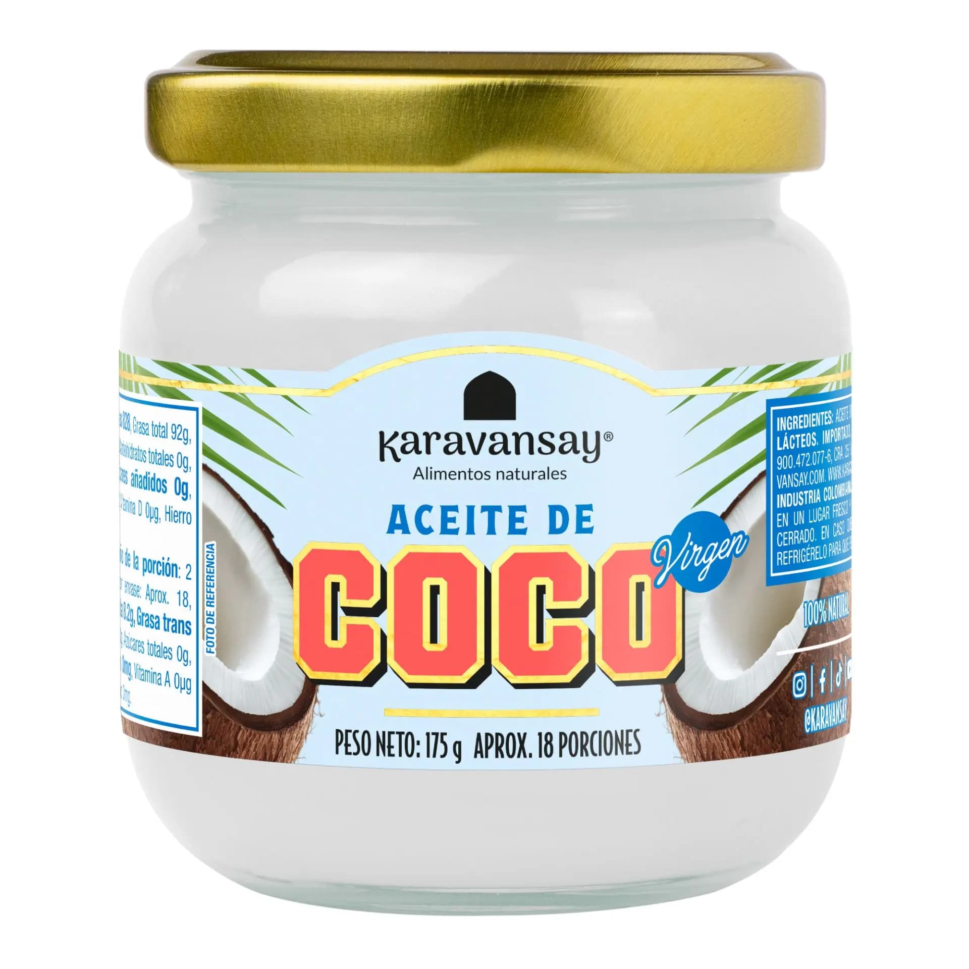 Aceite de coco extra virgen