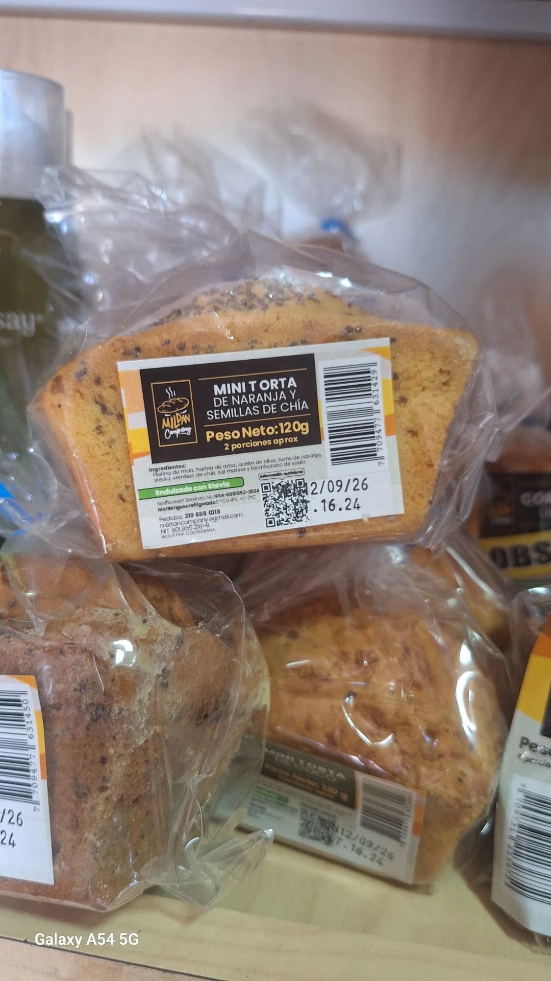 Mini torta Mildan x 120 grs