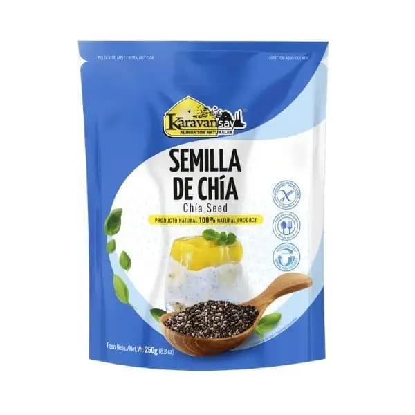 Semilla de chía 250grs