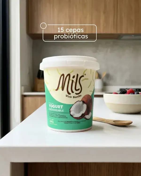 Yogurt cuchareable de coco *450 gramos*