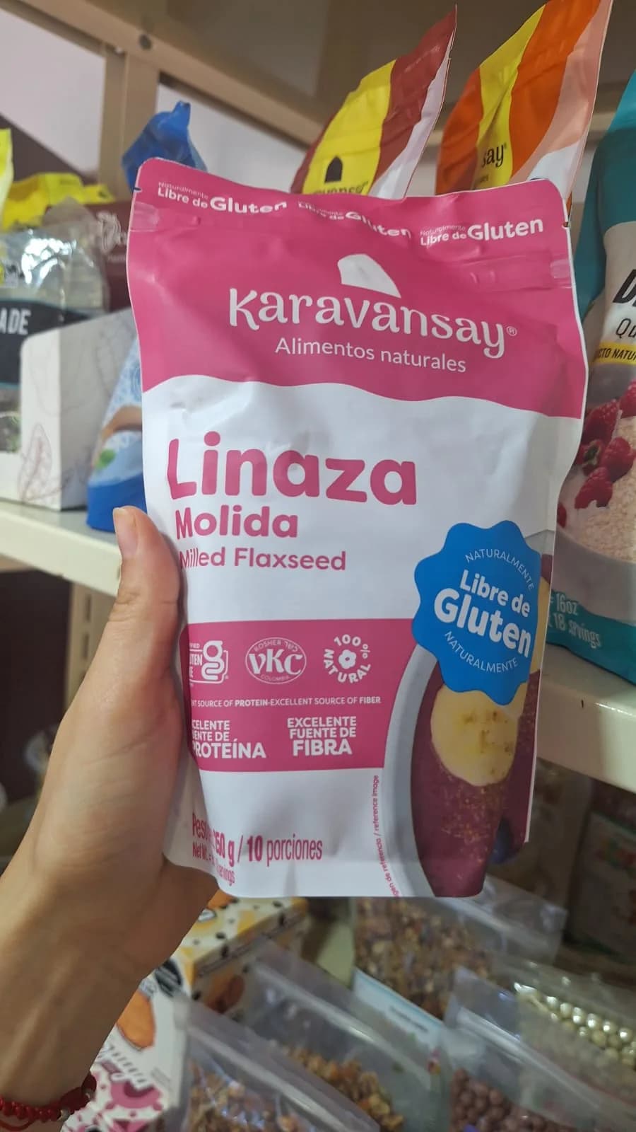 Linaza molida 250grs
