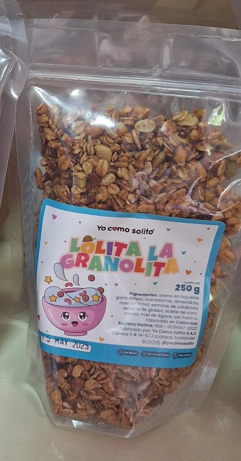 Lolita la granolita 250grs